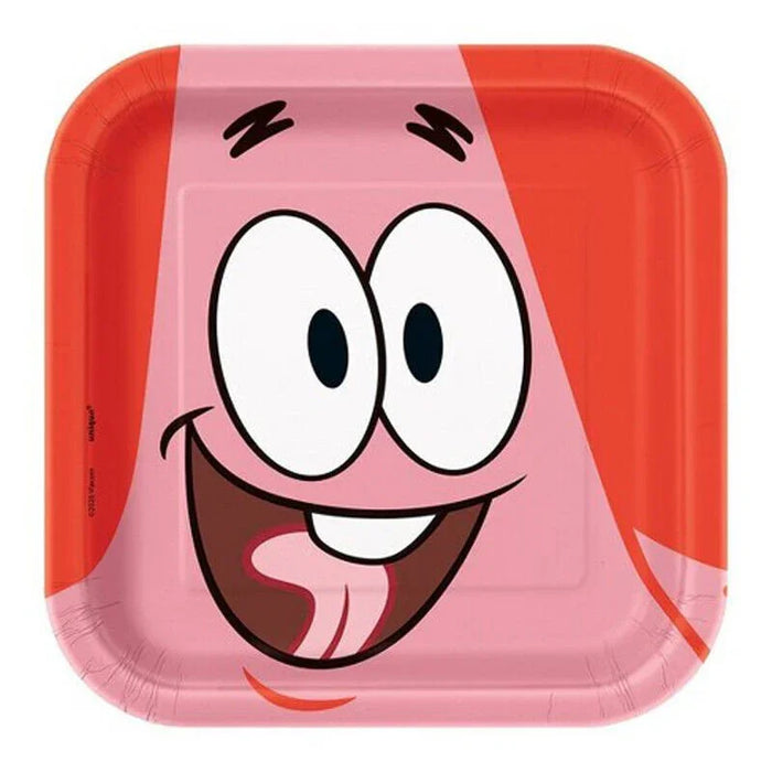 SpongeBob Dessert Plates 7" | 1 ct - Zurchers