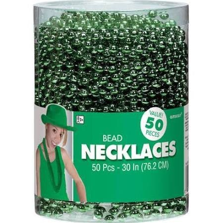 Green Beaded Necklaces | 50ct - Zurchers
