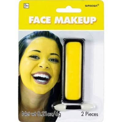 Yellow Face Makeup | 0.21 Oz. - Zurchers