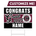 A Centennial High School Custom Grad Yard Sign 24" x 18".