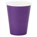 Paper Cups, Purple 9 oz. | 24 ct - Zurchers