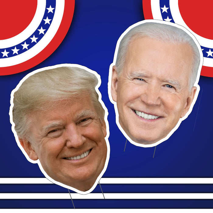 Trump Big Head Yard Sign 30"x 22" | 1 ct - Zurchers