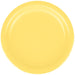 Light Yellow Round Lunch Dessert Plates 7" | 24ct - Zurchers