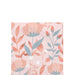 Rose Gold Floral Beverage Napkins | 40ct - Zurchers