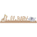 Hello Baby Jungle Baby Shower Standing Sign, 21in x 5in | 1ct - Zurchers