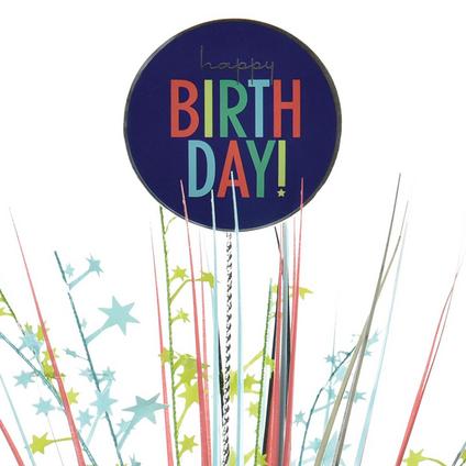 Modern Birthday Spray Centerpiece, 18" | 1 ct - Zurchers