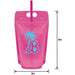 Malibu Barbie Plastic Drink Pouches, 16.9oz, | 8 ct - Zurchers