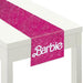 Malibu Barbie Glitter Plastic Table Runner 13" x 72" | 1 ct - Zurchers