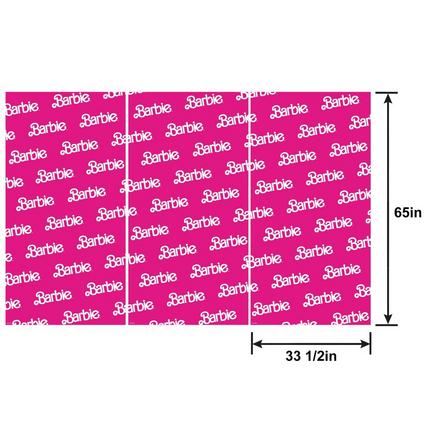 Malibu Barbie Plastic Scene Setter, 8.4' x 5.4' | 1 ct - Zurchers