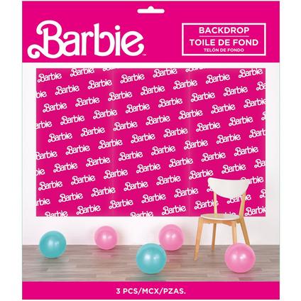 Malibu Barbie Plastic Scene Setter, 8.4' x 5.4' | 1 ct - Zurchers
