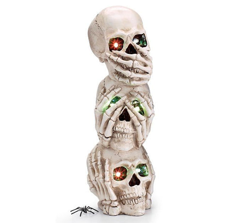 Halloween Light Up Stacking Skulls | 1ct - Zurchers