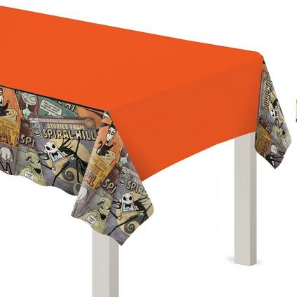 The Nightmare Before Christmas Plastic Table Cover, 54" x 96" | 1 ct - Zurchers