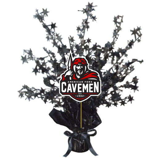A 14-inch American Fork High School Centerpiece Spray.