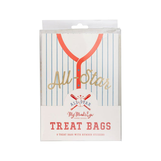 Baseball Jersey Treat Bags 8" | 8 ct - Zurchers