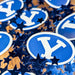 BYU Stretch Y Logo Deco - Fetti 2" | 24 ct - Zurchers