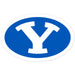 BYU stretch Y Oval Stickers 2" | 24 ct - Zurchers