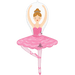 Ballerina Girl Mylar Balloon 25" | 1ct - Zurchers