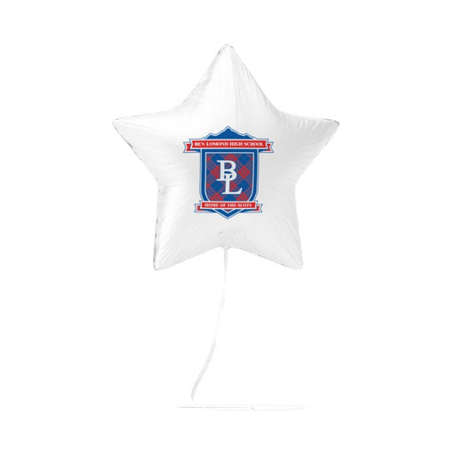 A 17-inch Ben Lomond High School Mylar Star Balloon.