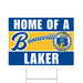 A 24" x 18" Bonneville High School Spirit Yard Sign.