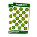 A package of 1-inch Borah High School Sticker Seals. Comes in a package of 36 1-inch sticker seals.