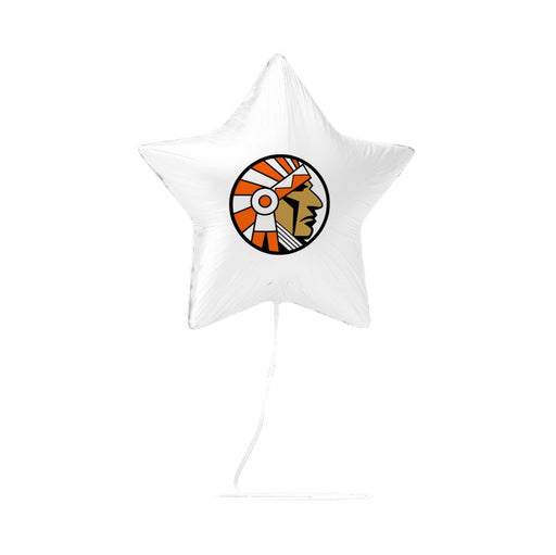 A 17-inch Buhl High School Mylar Balloon.