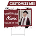 Graduation Congrats Custom Yard Sign with Photo, 18" x 24" | 1 ct - Zurchers