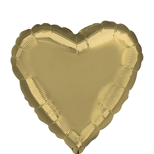White Gold Heart Balloon, 18" | 1 ct - Zurchers