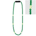 Light - Up LED Green Bead Necklace 34" | 1 ct - Zurchers