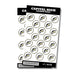 A package of 1-inch Capital High School Sticker Seal. Package includes 36 1-inch stickers.