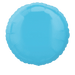 Caribbean Blue Round Mylar Balloon 18" | 1ct - Zurchers