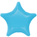 Caribbean Blue Star Mylar Balloon 19" | 1ct - Zurchers