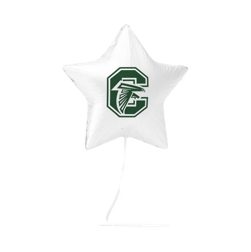 A 17-inch Clearfield High School Mylar Balloon.