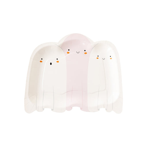 Ghoul Gang Ghosts Shaped Plate 9" | 8 ct - Zurchers