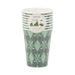 Golf Plaid Paper Cups 12 oz. | 8 ct - Zurchers