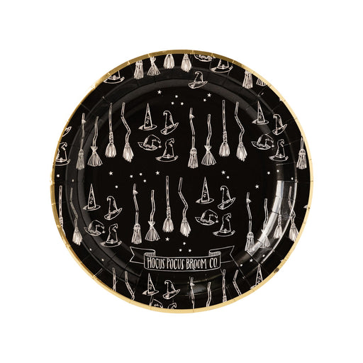 Hocus Pocus Broom Plate 9" | 1 ct - Zurchers