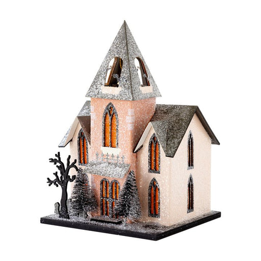 Haunted Village Church 8" | 1 ct - Zurchers