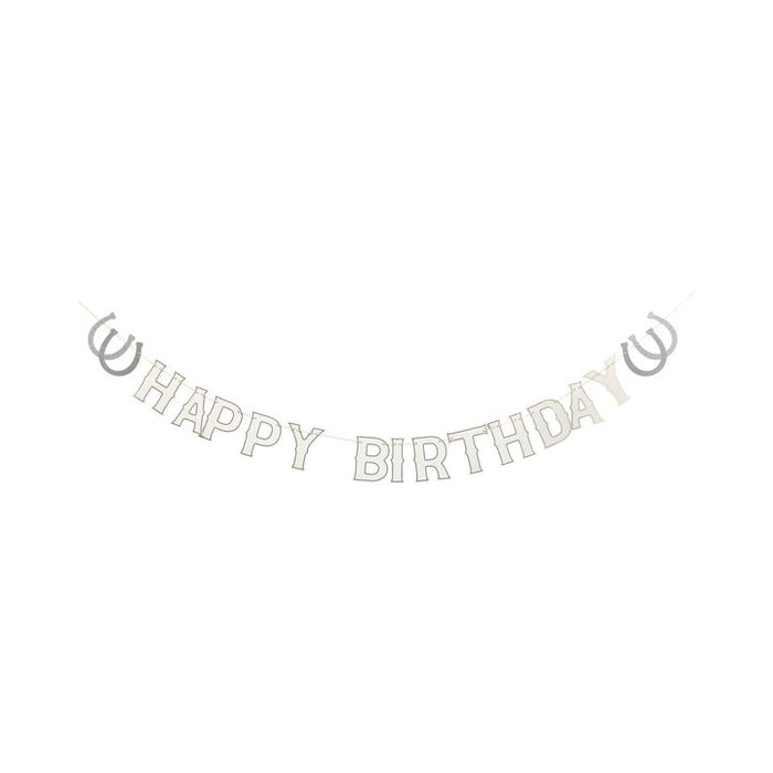 Howdy Happy Birthday Banner 5.5 ft | 1 ct - Zurchers