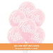 Pink Hello World Flat Printed Latex Balloons, 12'' | 15 ct - Zurchers