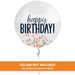 Happy Birthday Red/Yellow/Green Confetti Balloon 24" | 1 ct - Zurchers