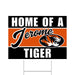 A 24" x 18" Jerome High School Spirit Yard Sign.
