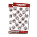 A package of 36 1-inch Kimberly High School Sticker Seals.