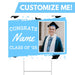Graduation Congrats Custom Yard Sign with Photo, 18" x 24" | 1 ct - Zurchers