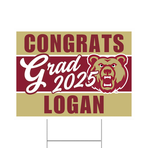 A Logan High School Grad Yard Sign
