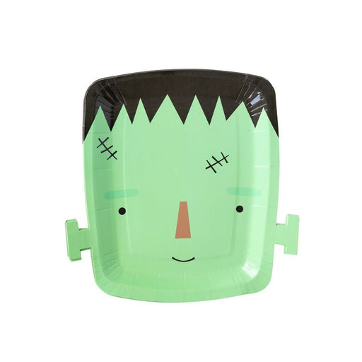 Halloween Frankenstein Paper Plates 10" | 8ct - Zurchers
