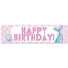 Mermaid Shine Themed To - Go Banner 50" x 13" | 1ct - Zurchers