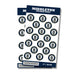 A 32 count package of 1-inch Middleton High School Sticker Seals.