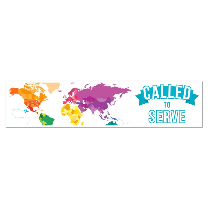 Missionary Called To Serve Color Water Bottle Label | 12 ct - Zurchers