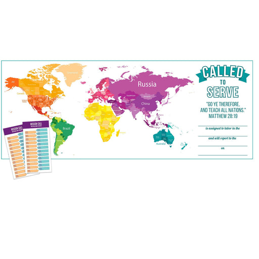 Missionary Called To Serve Deluxe Guessing Game Color | 1 ct - Zurchers