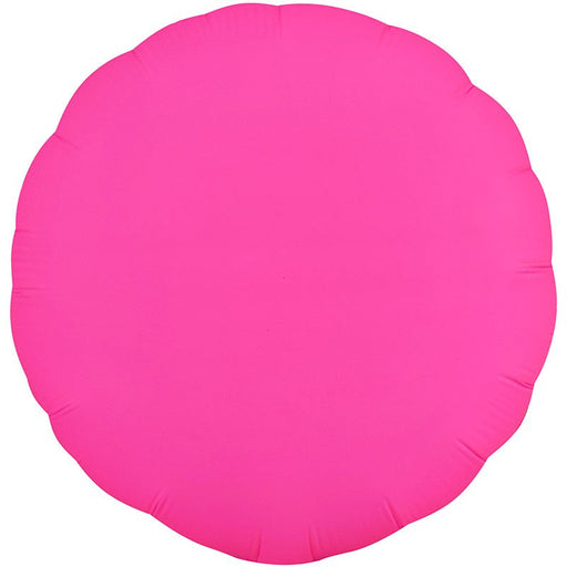 Neon Pink Round Mylar 18" | 1ct - Zurchers