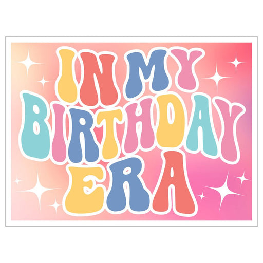 Birthday Era Yard Sign 24" x 18" | 1 ct - Zurchers